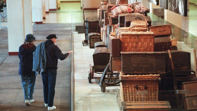 Ellis Island was made part of the Statue of Liberty National Monument in 1965 by President Lyndon Johnson. 