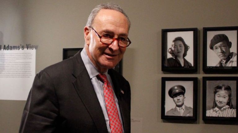 Sen. Chuck Schumer attends 