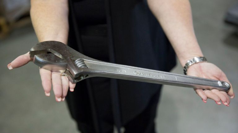 This heavy tool may be great for home improvement projects, but it could be used as a bludgeoning object on a plane, so it won't pass TSA security.