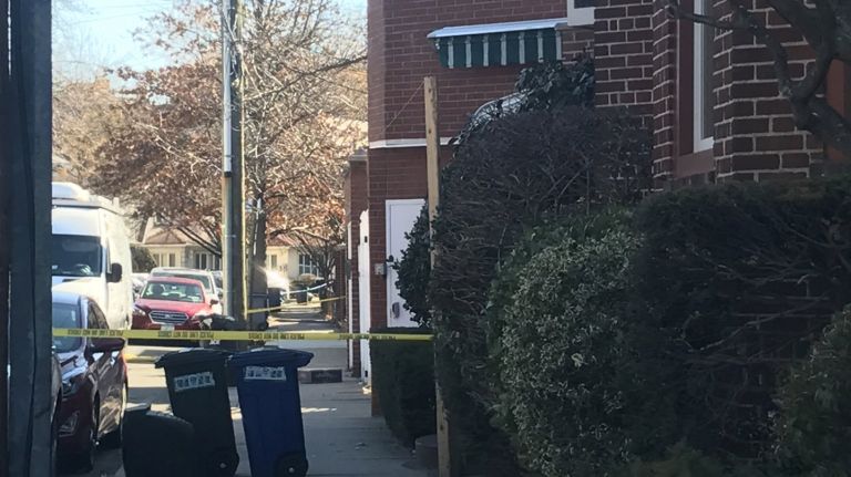 A woman was found dead on the sidewalk in Midwood on Thursday, Jan. 25, 2018, police said.