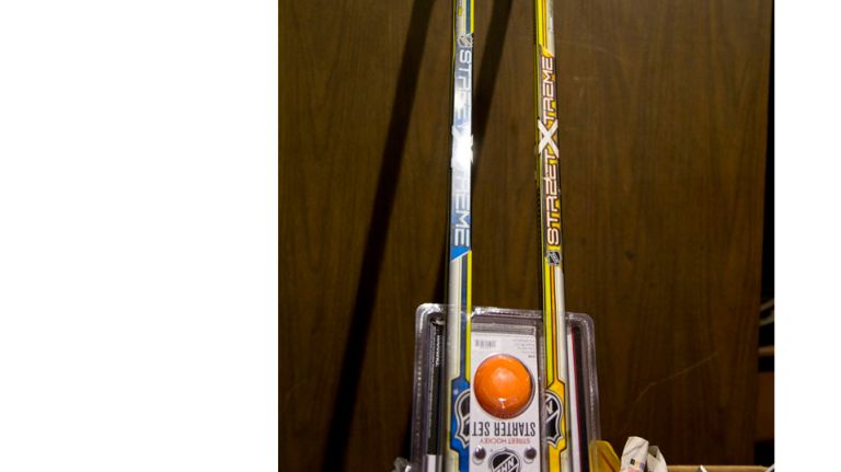 Leave your NHL dreams at home. Those hockey sticks will never be allowed to board.