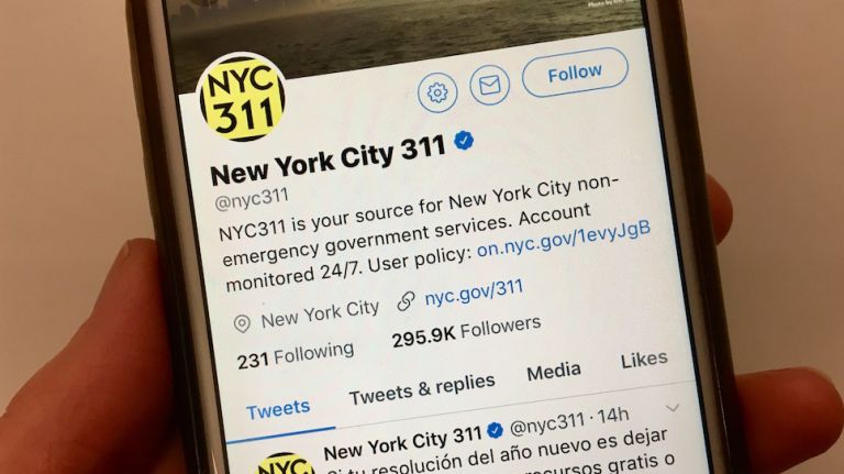NYC's 311 services will now respond to requests on Twitter 24/7, according to 311 executive director Joseph Morrisroe.