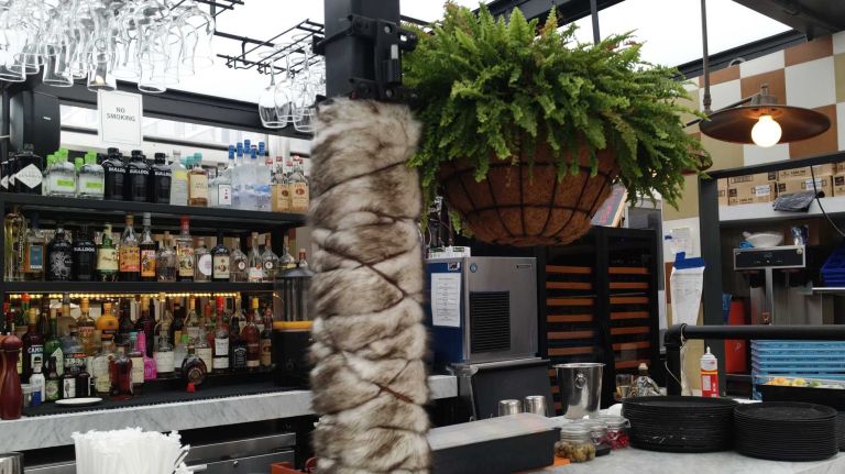 Eataly's Baita pop-up will take you to the Italian Alps without leaving Flatiron 16 The restaurant's columns have even been lined with fur. What more do you want?