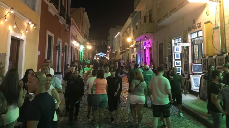 Even though some 40 percent of Puerto Rico still does not have power in the wake of the devastating Hurricane Maria, Mayor Carmen Yulin Cruz did not cancel San Juan's biggest party. 
