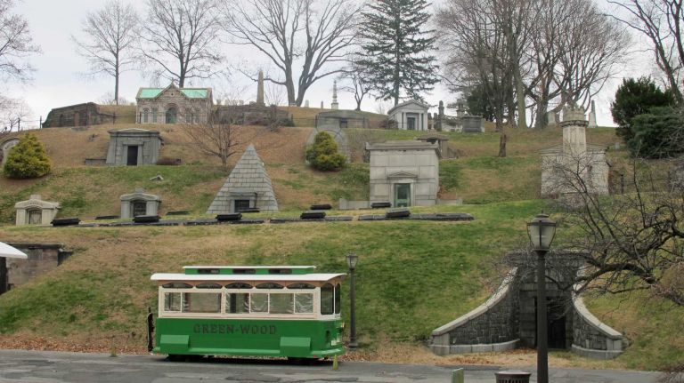 A cemetery that's spooky? You don't say.
