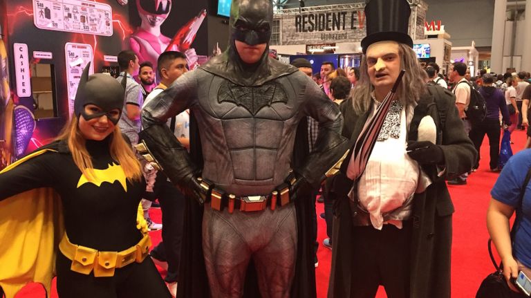 Fans dressed in costume attend New York Comic Con at the Javits Center in Manhattan on Oct. 6, 2016.