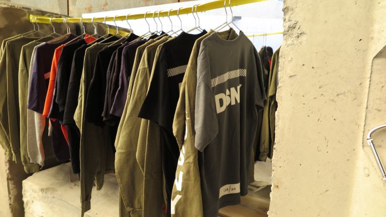 UNIFORM featured streetwear-style tees prominently featuring the DSNY logo in a stylish graphic design.