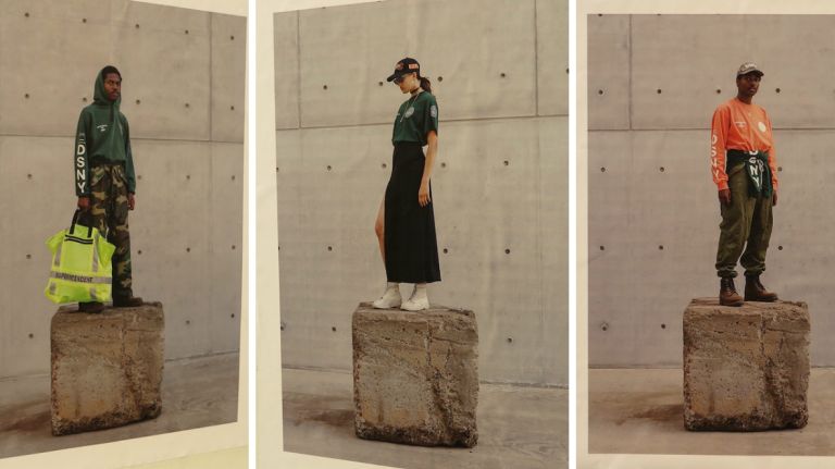 The UNIFORM event featured photos of models sporting Preston's creations.