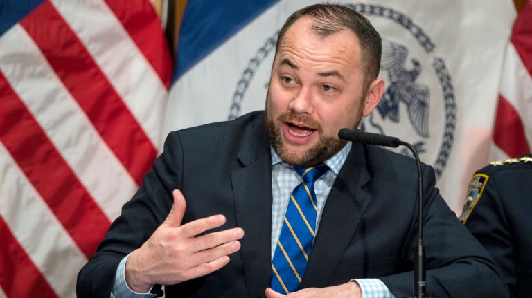 New Council Speaker Corey Johnson ‘a little split’ on de Blasio’s e-bike crackdown 1 Corey Johnson says he has split feelings on the mayor's crackdown on electronic bikes.