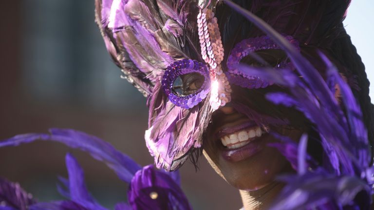 West Indian Day Parade: Photos from the Crown Heights celebration 20 ... and sequined masks...