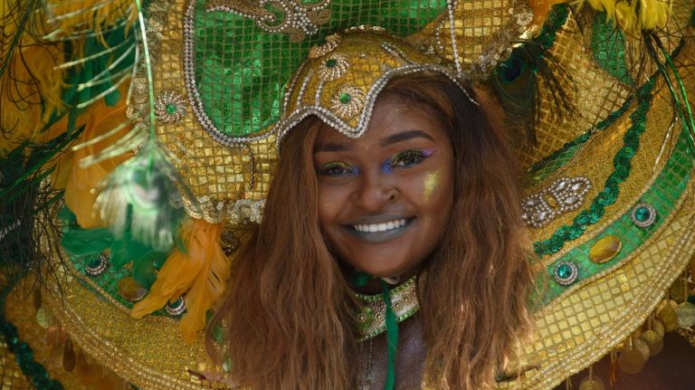 West Indian Day Parade: Photos from the Crown Heights celebration 23 We're talking about some really big headdresses here.