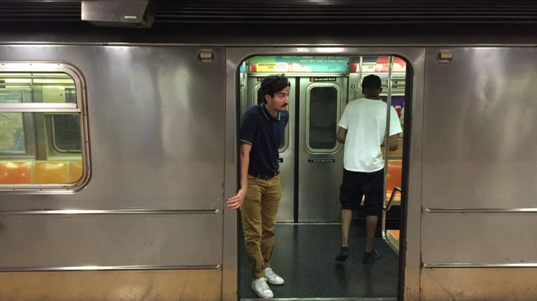 MTA rules commuters are breaking every day: Causing annoyance, littering, more 13 Riders can be fined $100 for interfering with movement (preventing the doors from closing, included), but only 168 people were fined in 2015 for it, according to the MTA. It also includes