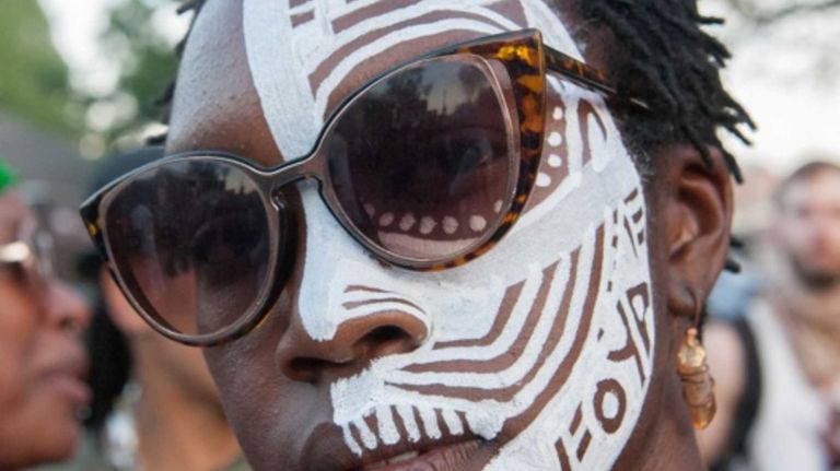 Afropunk Fest in Brooklyn 39 An attendee at the Afropunk music festival at Commodore Barry Park in Brooklyn on Saturday, Aug. 27, 2016.