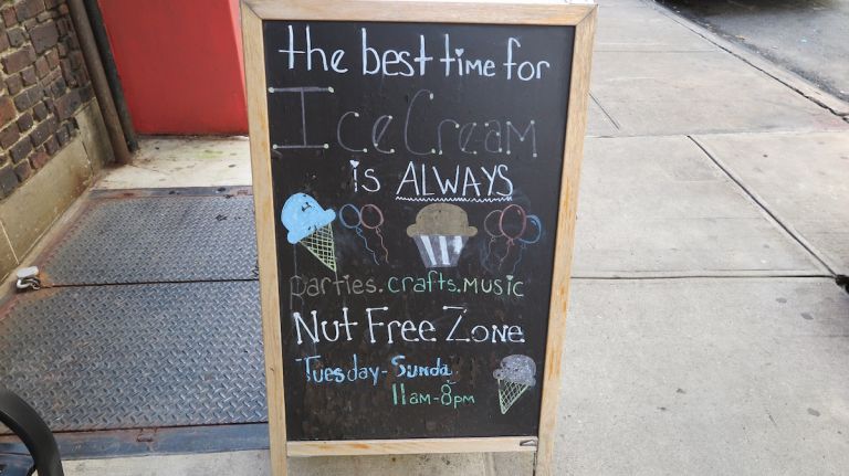 A La Mode Shoppe makes ice cream accessible to all with nut-free, egg-free ingredients 10 The best time for ice cream is definitely right now (or any time at all).