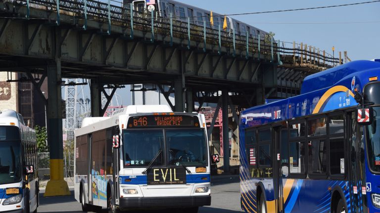 Traffic and other realities mean stalled buses as pictured here, also experienced by one bus driver who spoke to amExpress.
