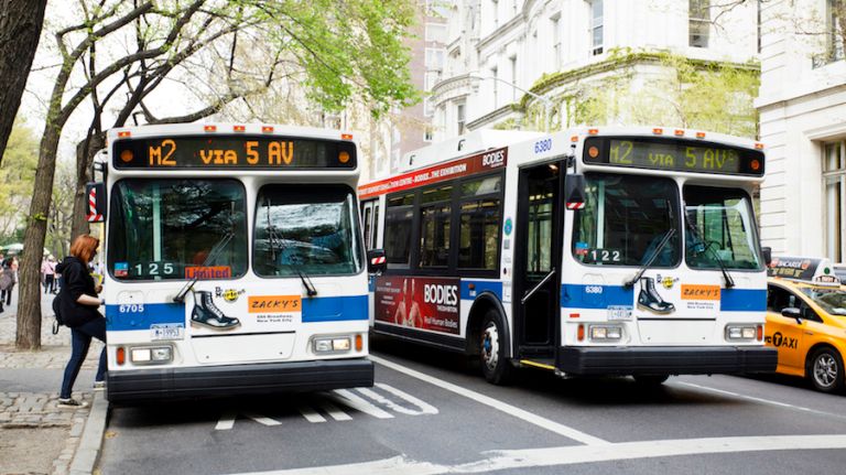The worst things about NYC buses 14 You've probably described this bus behavior and just didn't know what it's called. When you get several buses, one right after the other, and the service isn't spaced out, that's called bunching. Cue