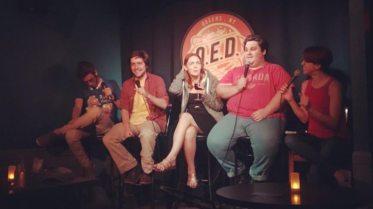 Local comedians, whether they're old or new to comedy, get on stage every night at Q.E.D.