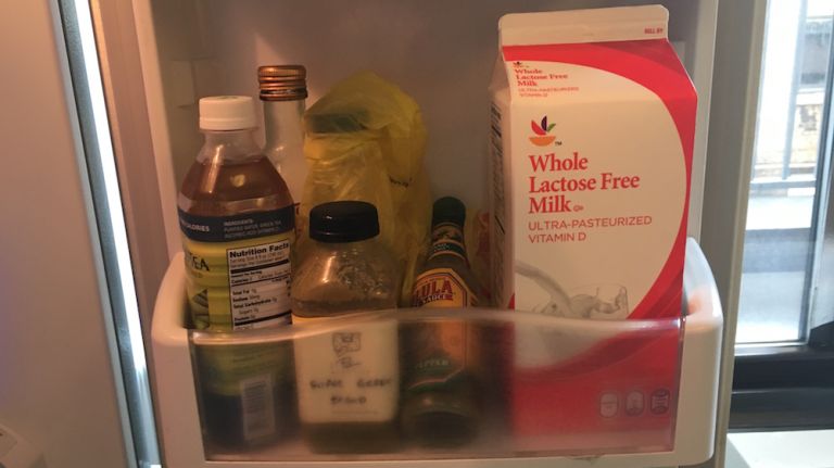 Because no milk for coffee in the morning makes for one grumpy roommate. 