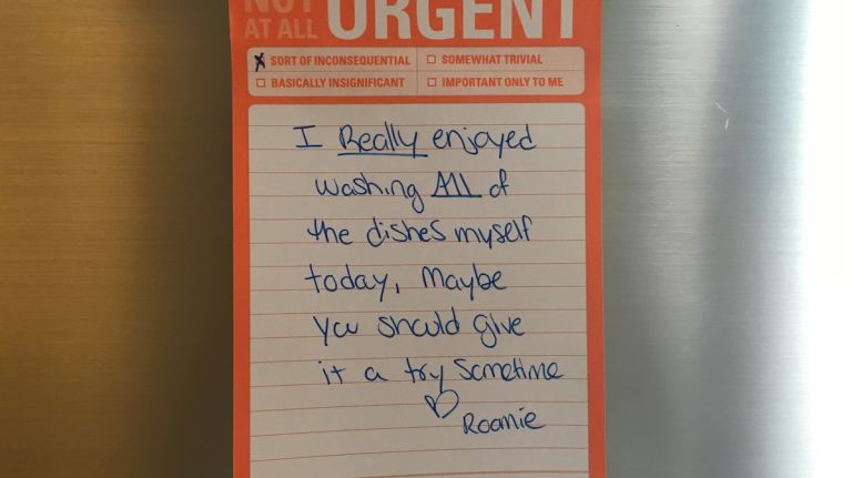 Why can't we just talk it out like adults?