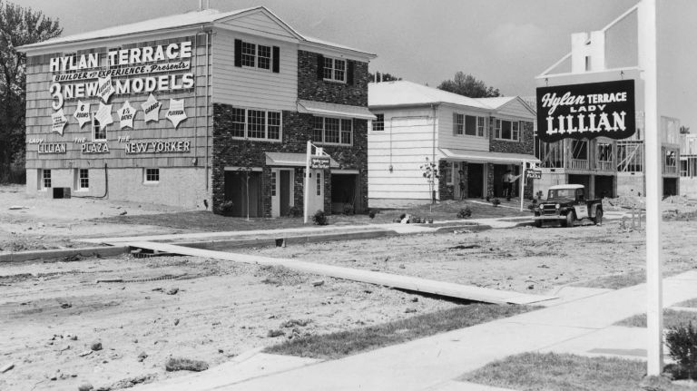 As parts of Staten Island were being rapidly developed, three model homes were ready for viewing on July 14, 1965. The Hylan Terrace Homes models were located at Tysens Lane and Amboy Road.