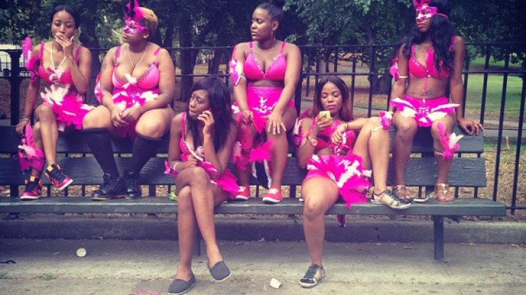 Scenes from the West Indian Day Parade on September 1, 2014.
