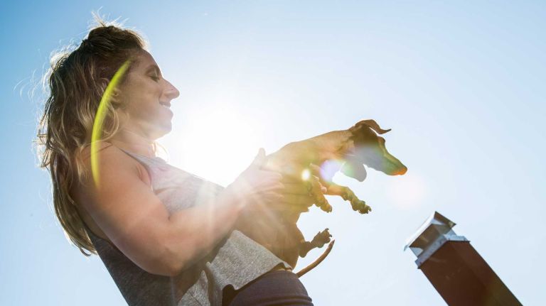 If anything, doga gives your pet some undivided attention.