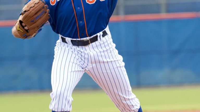 NY Mets pitcher Sean Gilmartin during a spring training workout in Port St. Lucie, Fla. Saturday Feb. 20, 2016.