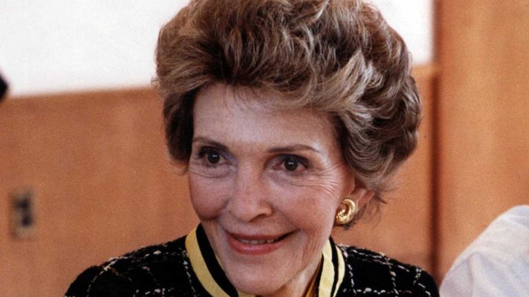 Former first lady Nancy Reagan in an undated photo.