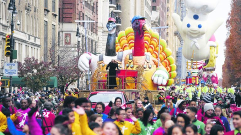 The 91st Macy's Thanksgiving Day Parade will feature performances by Andra Day,  Common,  Jimmy Fallon and The Roots, and more. 