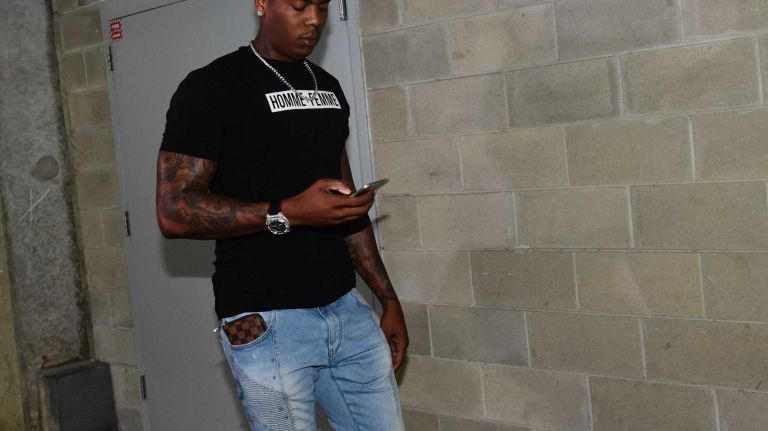 New York Yankees spring training 2016 123 New York Yankees pitcher Aroldis Chapman arrives for spring training at George M. Steinbrenner Field in Tampa, Fla., on Wednesday, Feb. 24, 2016.