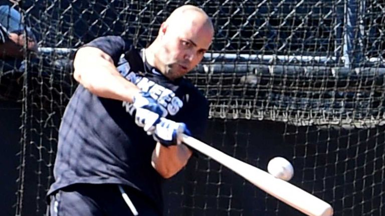 New York Yankees spring training 2016 134 New York Yankees Carlos Beltran works out at the Yankees minor league training facility in Tampa, Florida, on Feb. 22, 2016.