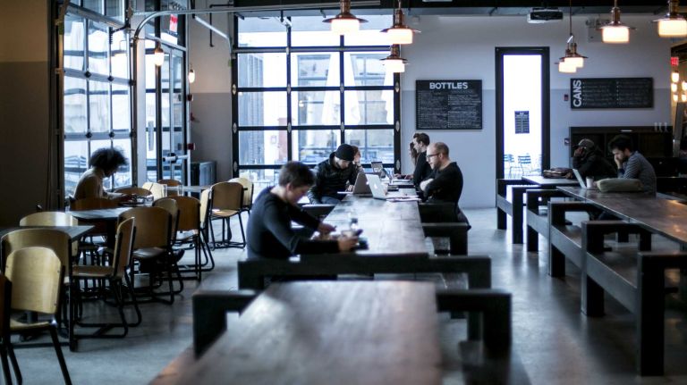 Berg'n, and eatery in Crown Heights, Brooklyn on Jan. 13, 2016.