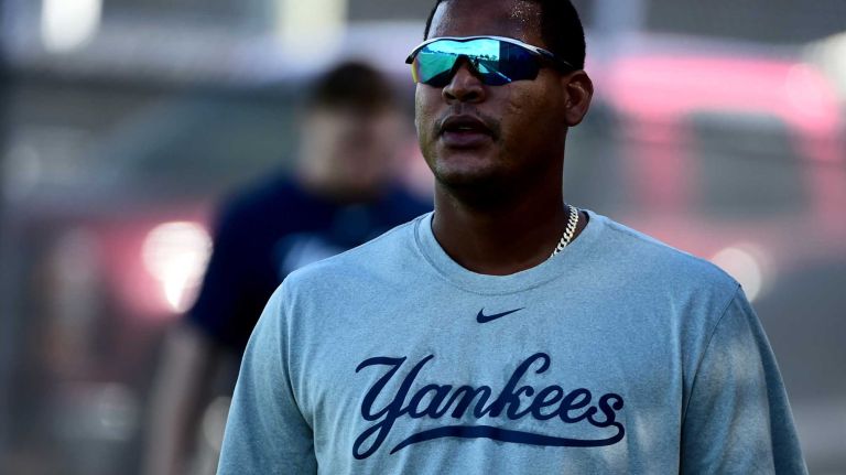 New York Yankees spring training 2016 167 New York Yankees pitcher Ivan Nova works out at the Yankees' minor league facility in Tampa, Fla. on Wednesday, Feb. 17, 2016.