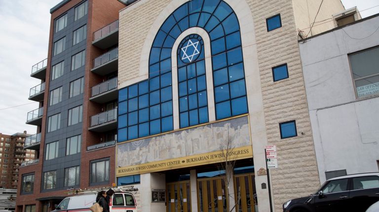Bukharian Jewish Center on 70th Avenue, in Forest Hills, Queens on Dec. 28, 2015. 