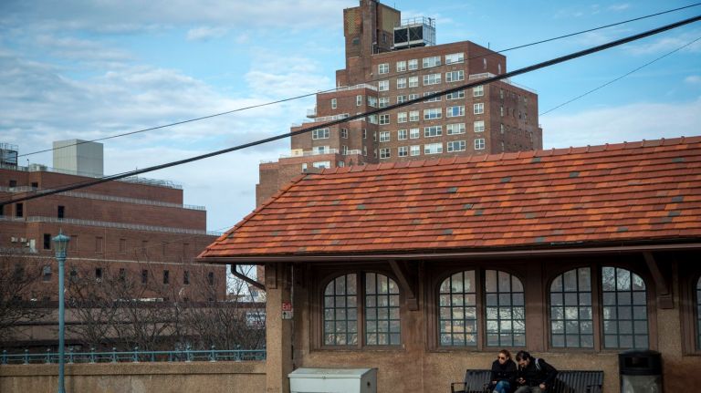The LIRR Forrest Hills Station platform in Forest Hills, Queens, on Dec. 28, 2015.