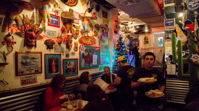 Five Burro Cafe on Austin Street is a go-to Mexican joint for the locals in Forrest Hills, on Dec. 28, 2015.