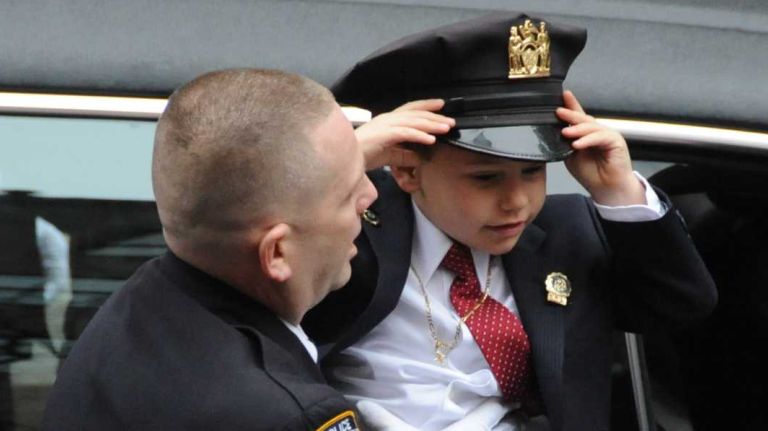 Joseph Lemm, NYPD detective and Air National Guardsman killed in Afghanistan, remembered at funeral 14 Ryan Lemm, 4, son of Det. Joseph G. Lemm, the NYPD detective and Air National Guardsman killed last week in Afghanistan by a suicide bomb, arrives a St. Patrick's Cathedral for the funeral Mass of his father, on Dec. 30, 2015.