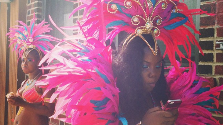 Scenes from the West Indian Day Parade on September 1, 2014.