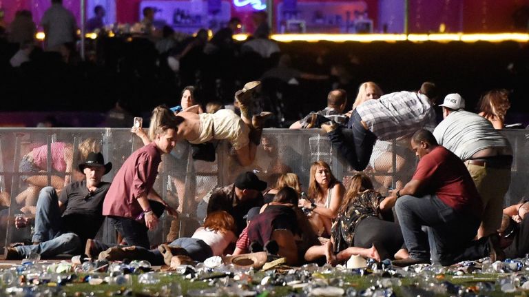 There really was a mass shooting in Las Vegas on Sunday night. But in the bubble of Alex Jones' Infowars, that's just fake news.