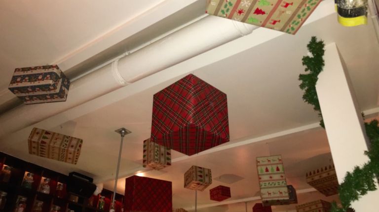 Boehm says Miracle on Ninth Street is all about feeling good. 