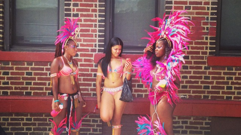 Scenes from the West Indian Day Parade on September 1, 2014.