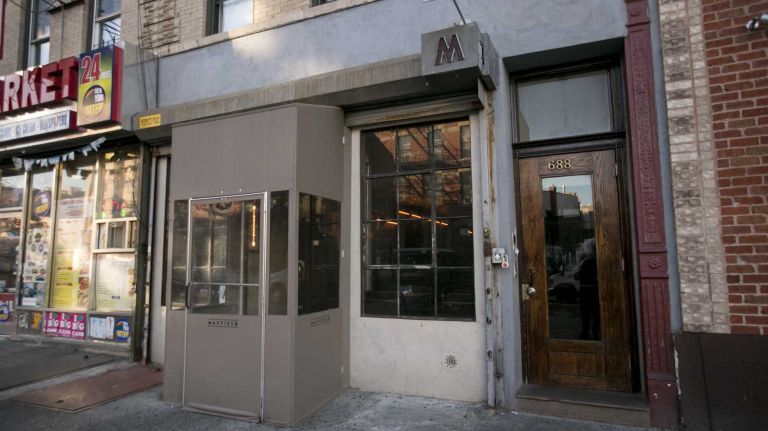 Mayfield, an eatery in Crown Heights, Brooklyn on Jan. 13, 2016.