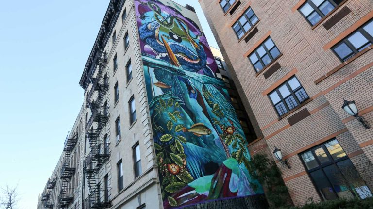 Buildings along 163rd street and Edgecombe Ave. in Washington Heights, Wednesday, Jan. 6, 2016.