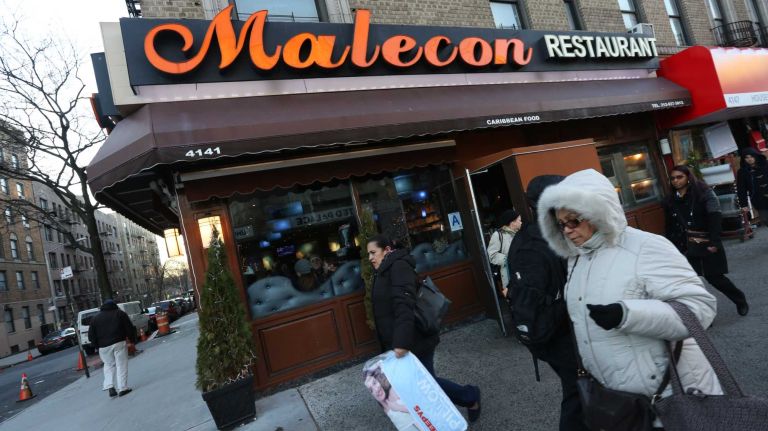 Malecon, at 4141 Broadway in Washington Heights, Wednesday, Jan. 6, 2016.