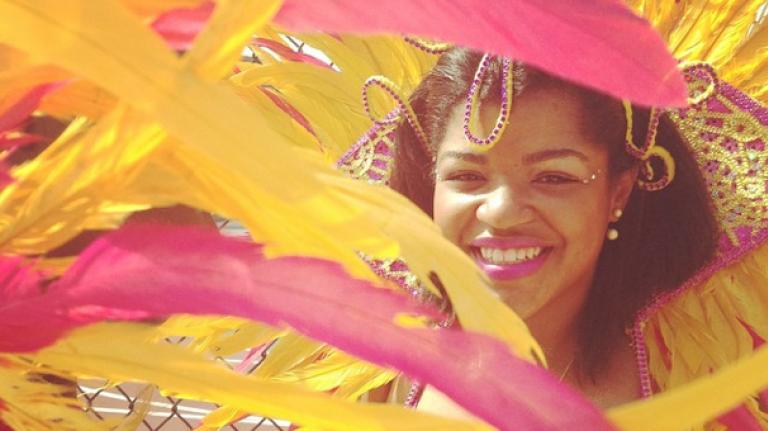 Scenes from the West Indian Day Parade on September 1, 2014.