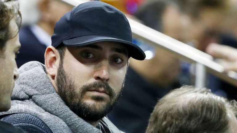 Matt Harvey of the Mets attends a game between the New York Rangers and the Arizona Coyotes at Madison Square Garden on Thursday, Oct. 22, 2015.