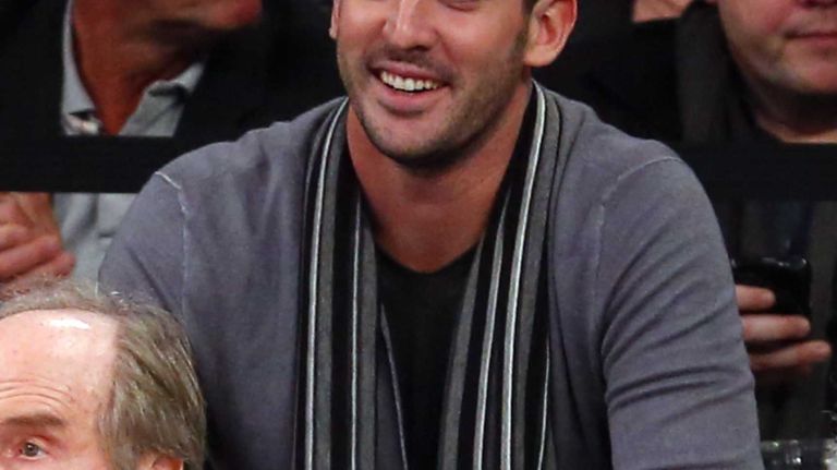 Matt Harvey of the Mets attends the game between the Knicks and the Indiana Pacers at Madison Square Garden on Nov. 20, 2013.