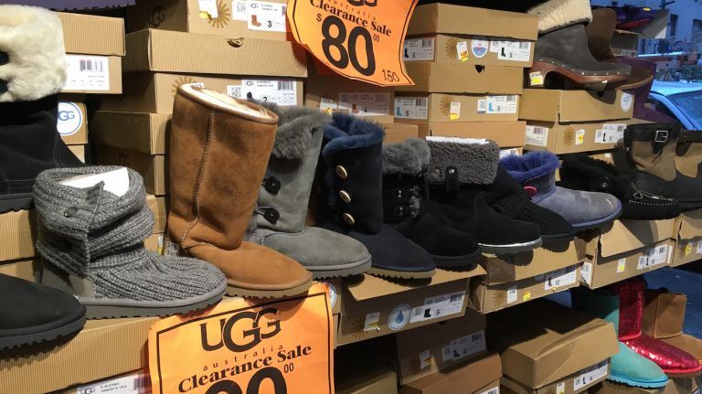 Discount stores are hard to come by in Manhattan. Mr. Joe's, open since 1975, stocks discount shoes, jackets, hats and more at great prices. 555 Eighth Ave.