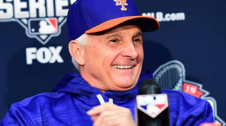 World Series Game 2: Mets vs. Royals 89 New York Mets manager Terry Collins (10) speaks to media before Game 2 of the World Series against the Kansas City Royals at Kauffman Stadium on Tuesday, Oct. 28, 2015.