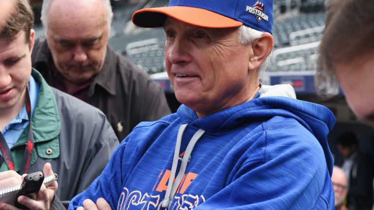 The many faces of Terry Collins 12 New York Mets manager Terry Collins answers questions from the media during a workout day at Citi Field on Wednesday, Oct. 7, 2015.